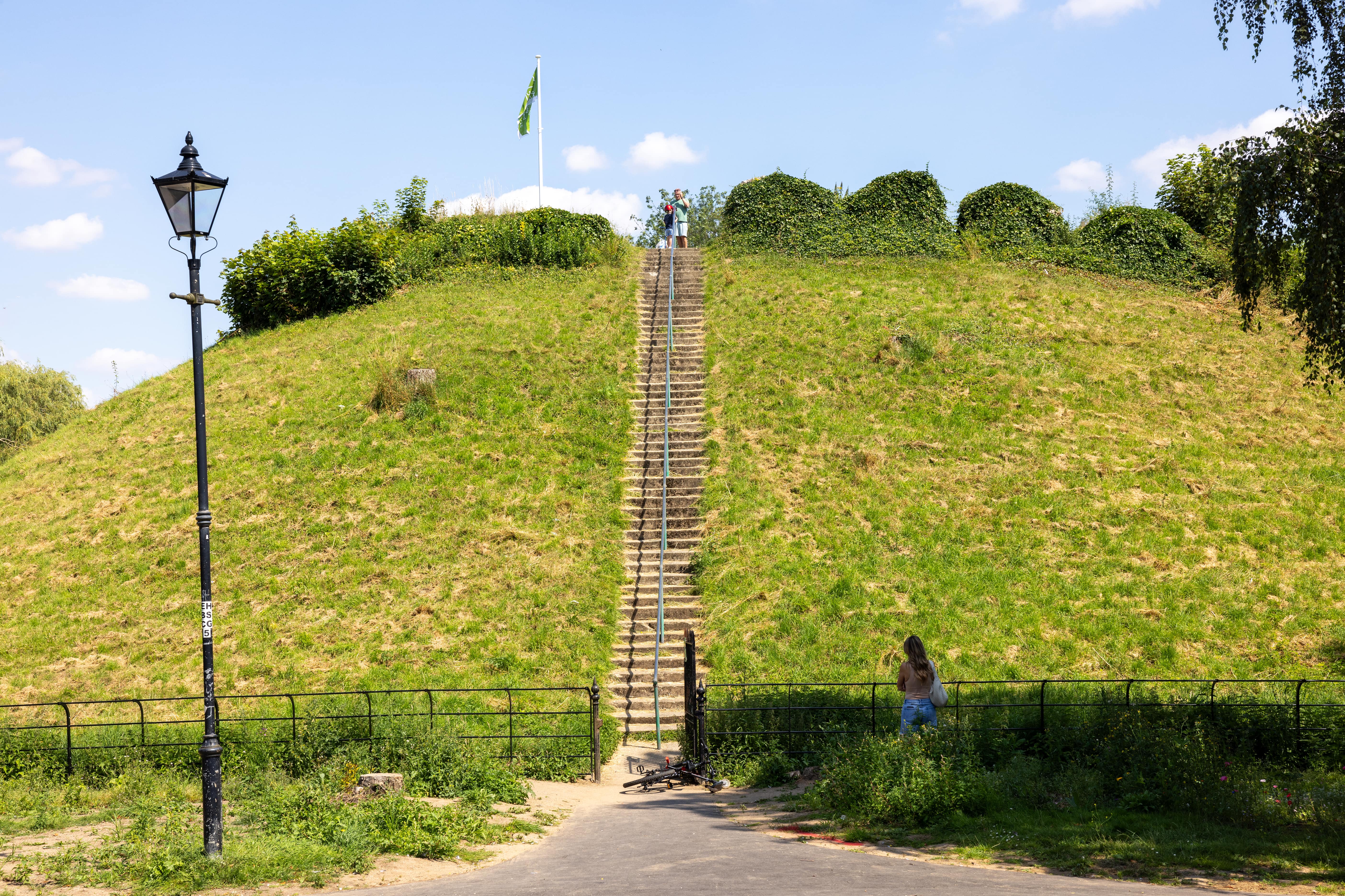 Castle Park Green mound