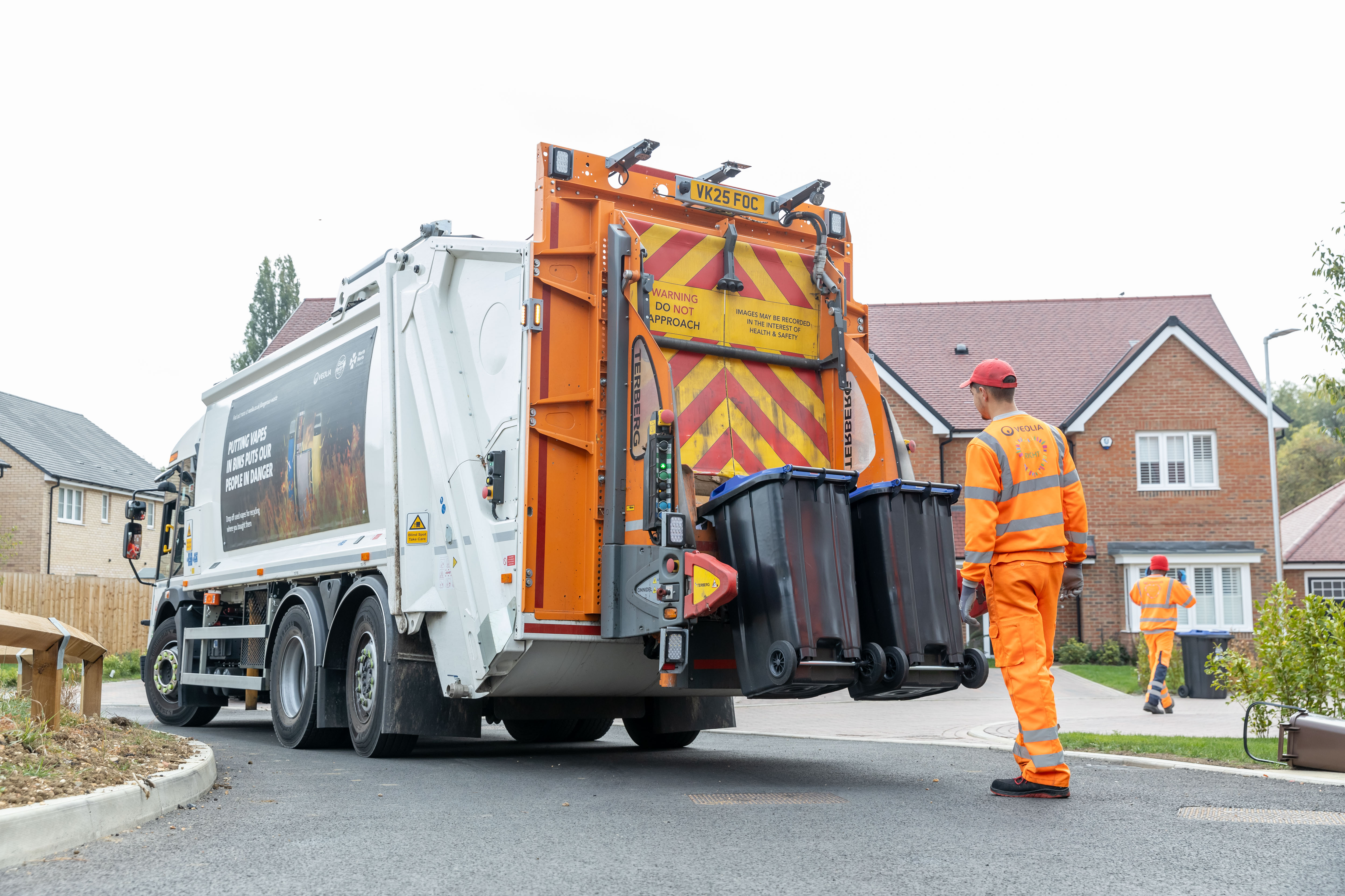Crew and Waste Vehicle