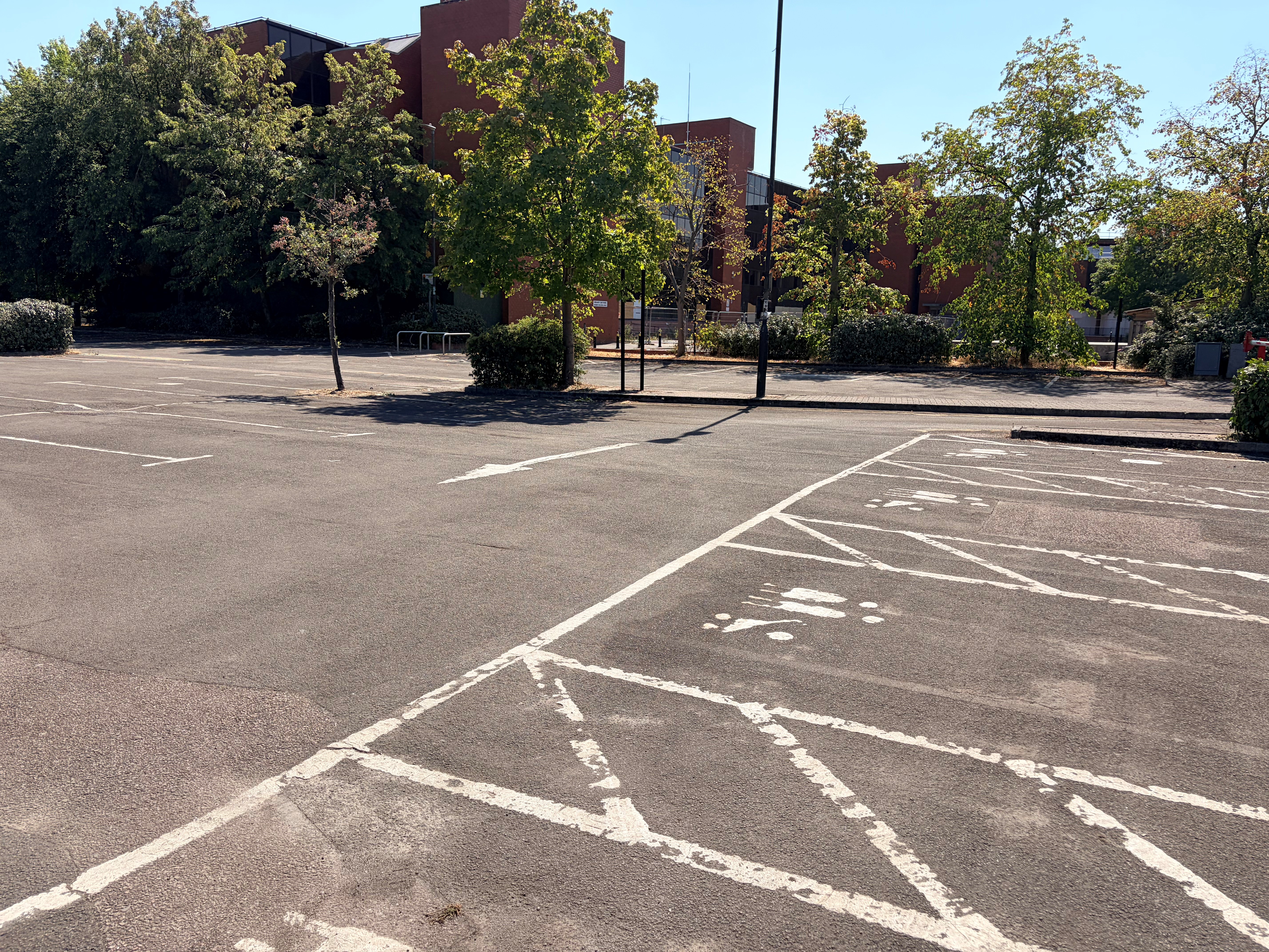 Empty Causeway Car Park