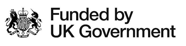 Funded by UK Government logo