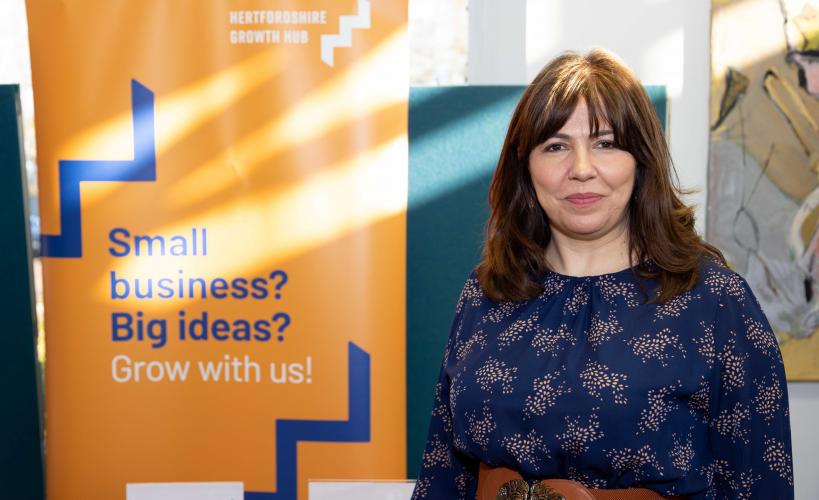 Liza Armstrong, Head of Service at Hertfordshire Growth Hub