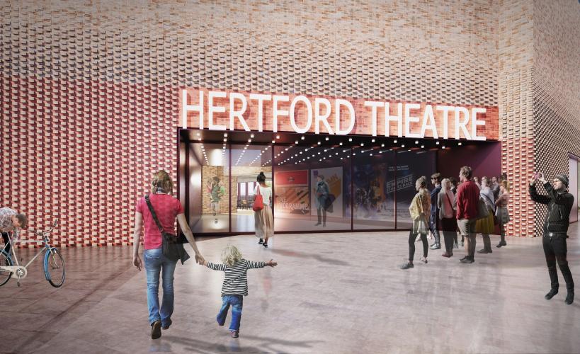 Artist impression of new entrance