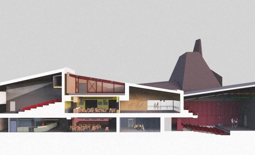 Artist impression of ground and first floor