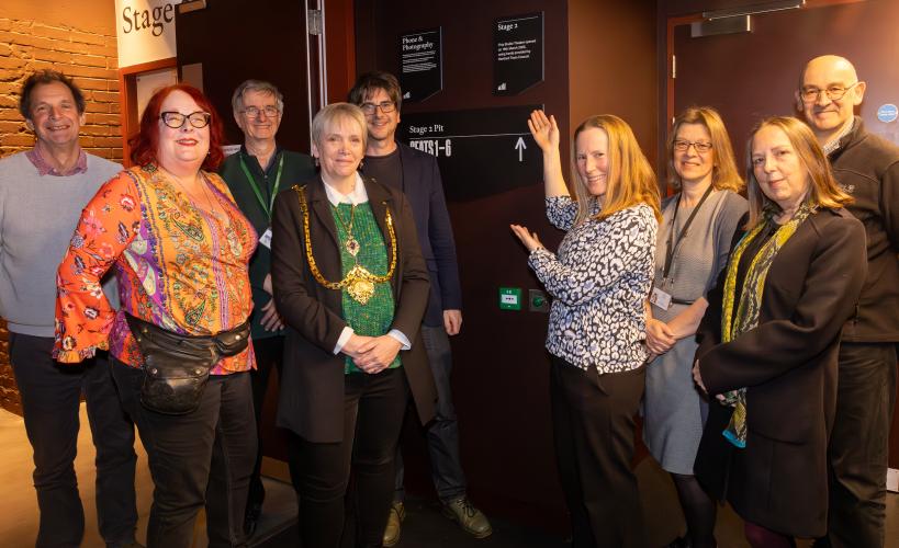 District and Town Councillors at the launch of BEAM's Stage 2