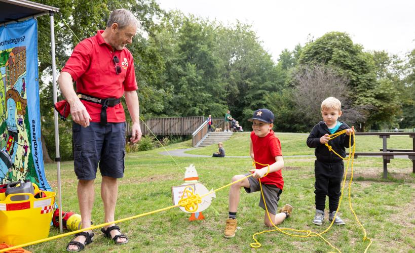 Learning all about river rescues