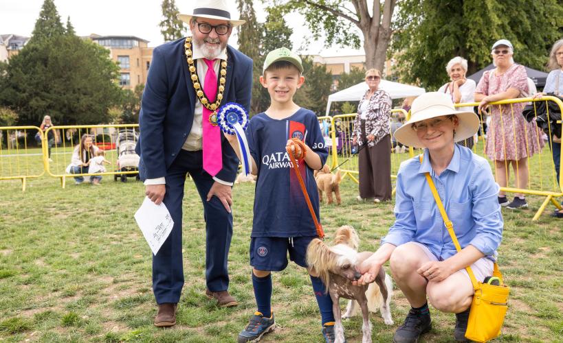 Spock, runner up in the Most Handsome Boy category