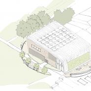 Artist impression of what Hartham Leisure Centre could look like.
