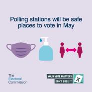 Polling stations in May