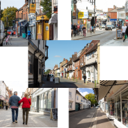 Images of the five East Herts town centres