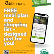 FiveDinners meal planner