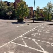 Empty Causeway Car Park