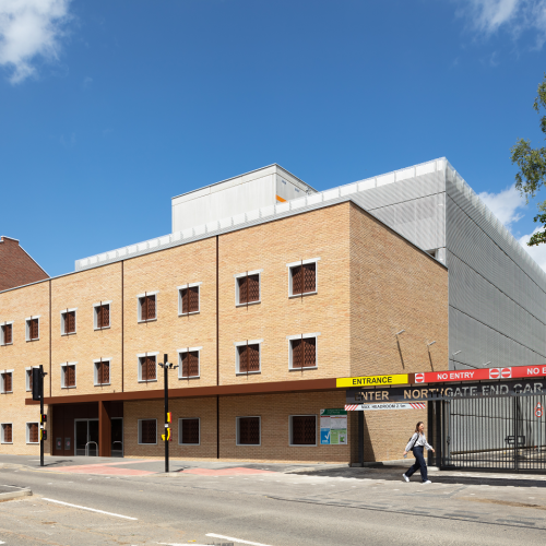 exterior photo of Northgate End Car park