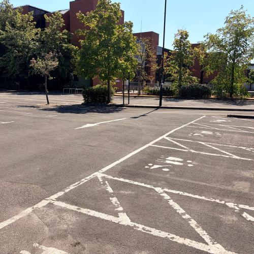 Empty Causeway Car Park